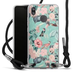 Carry Case Transparent Fabric black/silver