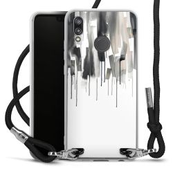 Carry Case Transparent Fabric black/silver