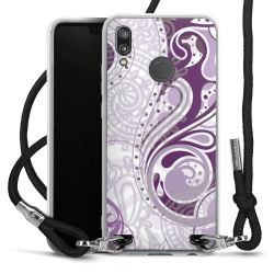 Carry Case Transparent Fabric black/silver