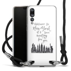 Carry Case Transparent Fabric black/silver