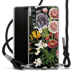 Carry Case Transparent Fabric black/silver