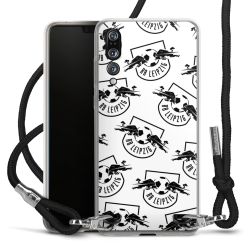 Carry Case Transparent Fabric black/silver