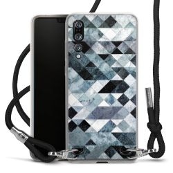 Carry Case Transparent Fabric black/silver