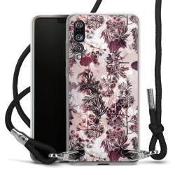 Carry Case Transparent Fabric black/silver