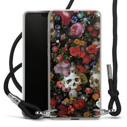 Carry Case Transparent Fabric black/silver