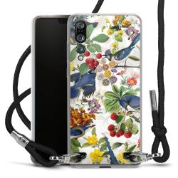 Carry Case Transparent Fabric black/silver