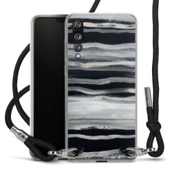 Carry Case Transparent Fabric black/silver