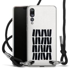 Carry Case Transparent Fabric black/silver