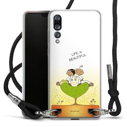 Carry Case Stoff schwarz/silber