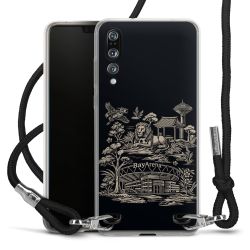 Carry Case Stoff schwarz/silber