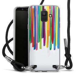 Carry Case Transparent Fabric black/silver