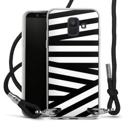 Carry Case Transparent Fabric black/silver