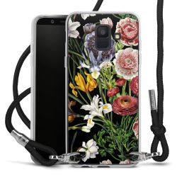 Carry Case Transparent Fabric black/silver