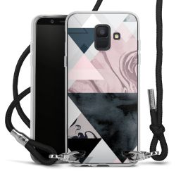 Carry Case Transparent Fabric black/silver