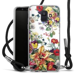 Carry Case Transparent Fabric black/silver