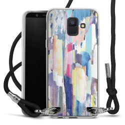 Carry Case Transparent Fabric black/silver