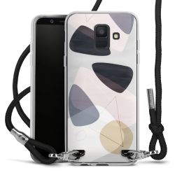 Carry Case Transparent Fabric black/silver