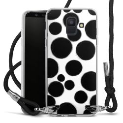 Carry Case Transparent Fabric black/silver