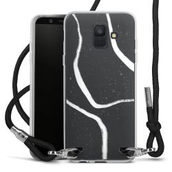 Carry Case Transparent Fabric black/silver