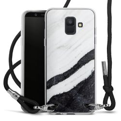 Carry Case Transparent Fabric black/silver