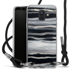 Carry Case Transparent Fabric black/silver