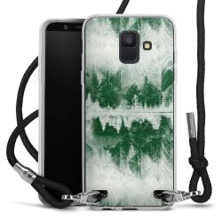 Carry Case Transparent Fabric black/silver