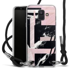 Carry Case Transparent Fabric black/silver