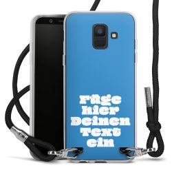 Carry Case Stoff schwarz/silber