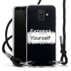 Carry Case Fabric black/silver