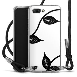 Carry Case Transparent Fabric black/silver