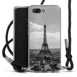 Carry Case Transparent Fabric black/silver