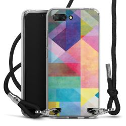 Carry Case Transparent Fabric black/silver