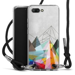 Carry Case Transparent Fabric black/silver