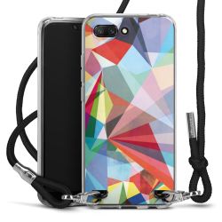 Carry Case Transparent Fabric black/silver