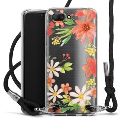 Carry Case Transparent Fabric black/silver