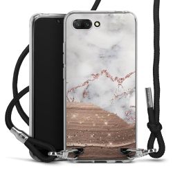 Carry Case Transparent Fabric black/silver