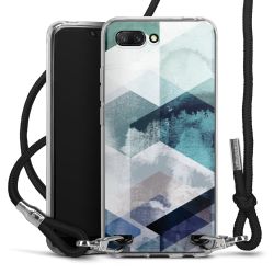 Carry Case Transparent Fabric black/silver