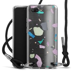 Carry Case Transparent Fabric black/silver