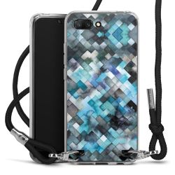 Carry Case Transparent Fabric black/silver