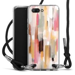 Carry Case Transparent Fabric black/silver