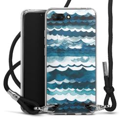 Carry Case Transparent Fabric black/silver