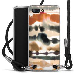 Carry Case Transparent Fabric black/silver