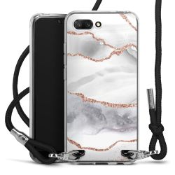 Carry Case Transparent Fabric black/silver