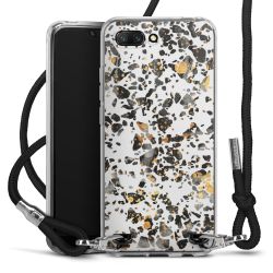 Carry Case Transparent Fabric black/silver