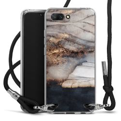 Carry Case Transparent Fabric black/silver