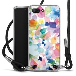 Carry Case Transparent Fabric black/silver