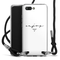 Carry Case Transparent Fabric black/silver