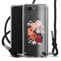 Carry Case Transparent Fabric black/silver