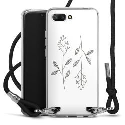 Carry Case Transparent Fabric black/silver