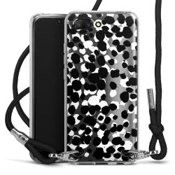 Carry Case Transparent Fabric black/silver